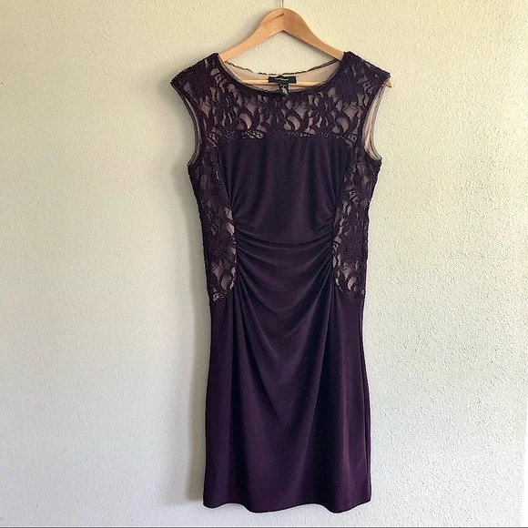 R&M Richards | Dresses | Rm Richards Knee Length Dress In Dark Magenta Grape Size 8 | Poshmark R&M Richards | Dresses | Rm Richards Knee Length Dress In Dark Magenta Grape Size 8 | Poshmark